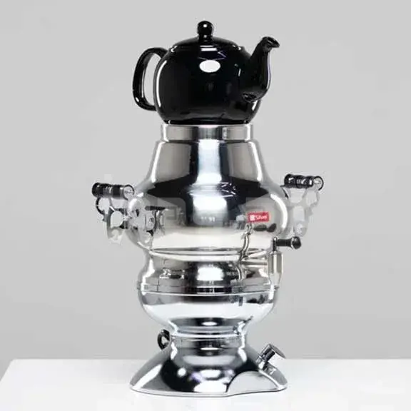 Silver SL-0078 Elektrik Samovarı – 7 L, 2380 W, Gümüşü 1