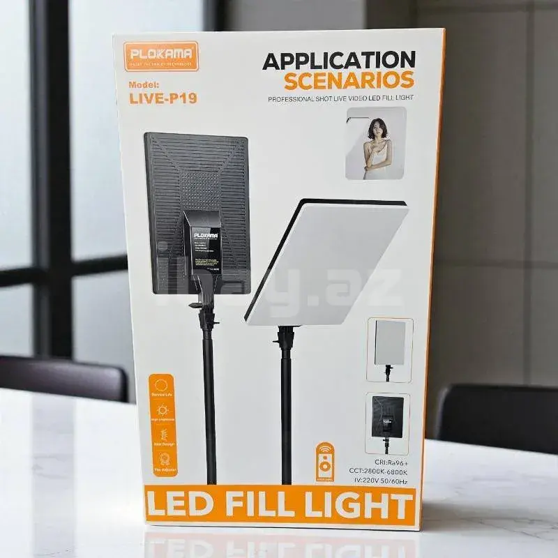 Plokama LIVE-P19 LED İşıq Paneli