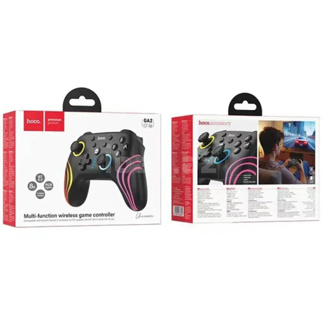 Hoco GA2 Black Simsiz Gamepad 2