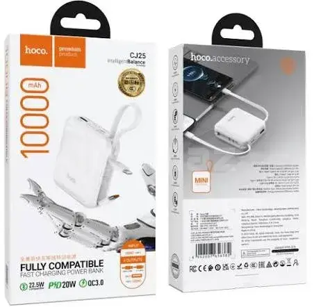 Hoco CJ25 Power Bank 10000 mAh 22.5W