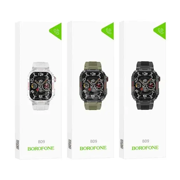 Borofone BD9 Black Smart Saat 2