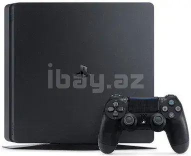 Sony PlayStation 4 Slim 500GB – Модель Под Прошивку, 2 Джойстика. 1
