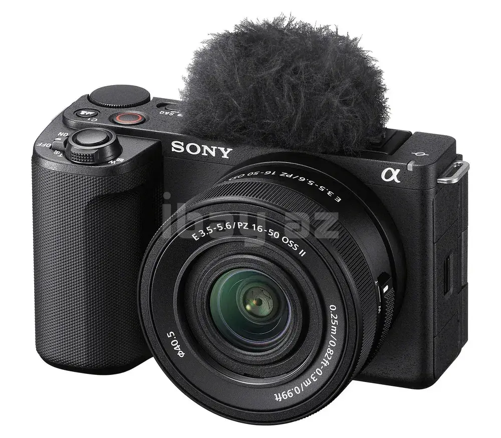 Sony ZV-E10 II Kit 16–50mm – 26MP APS-C, 4K 60p, 10-bit 4:2:2, 759 Nöqtəli AF, OSS II Lens 1