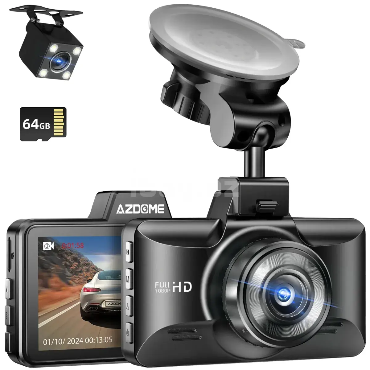 AZDOME M01 Pro Видеорегистратор – 1080P 1