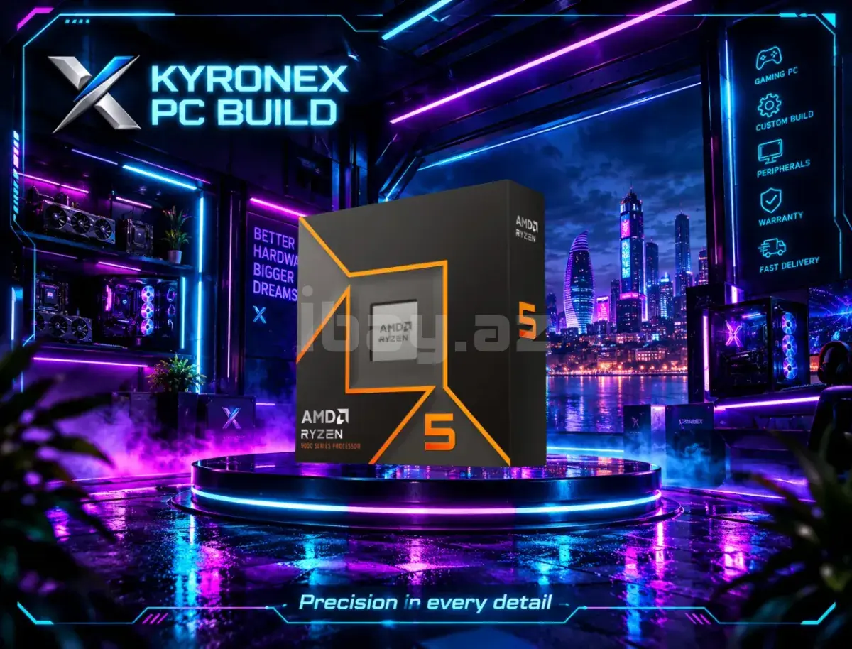 AMD Ryzen 5 9600X — AM5 Güclü Prosessor 1