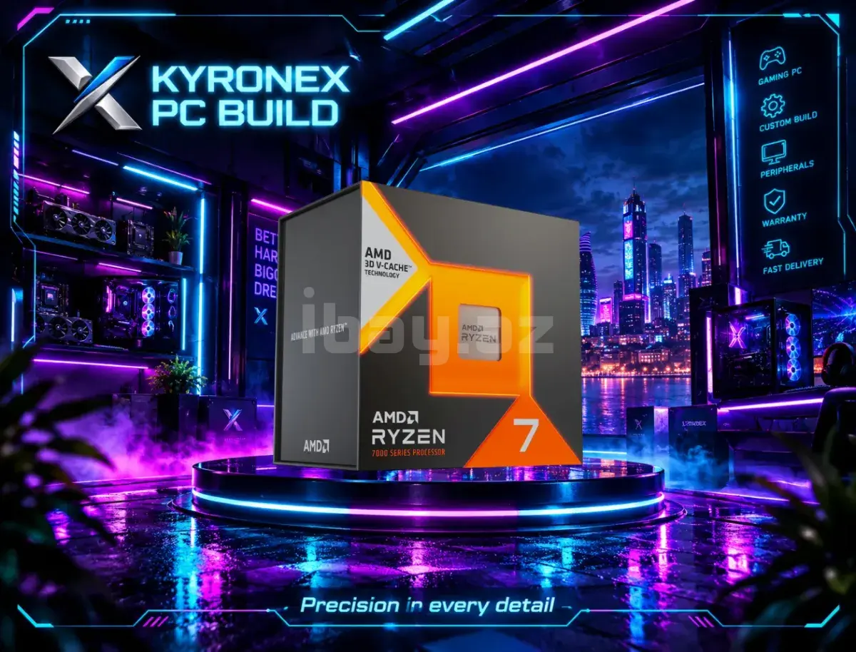 AMD Ryzen 7 7800X3D — Güclü AM5 Prosessor 1