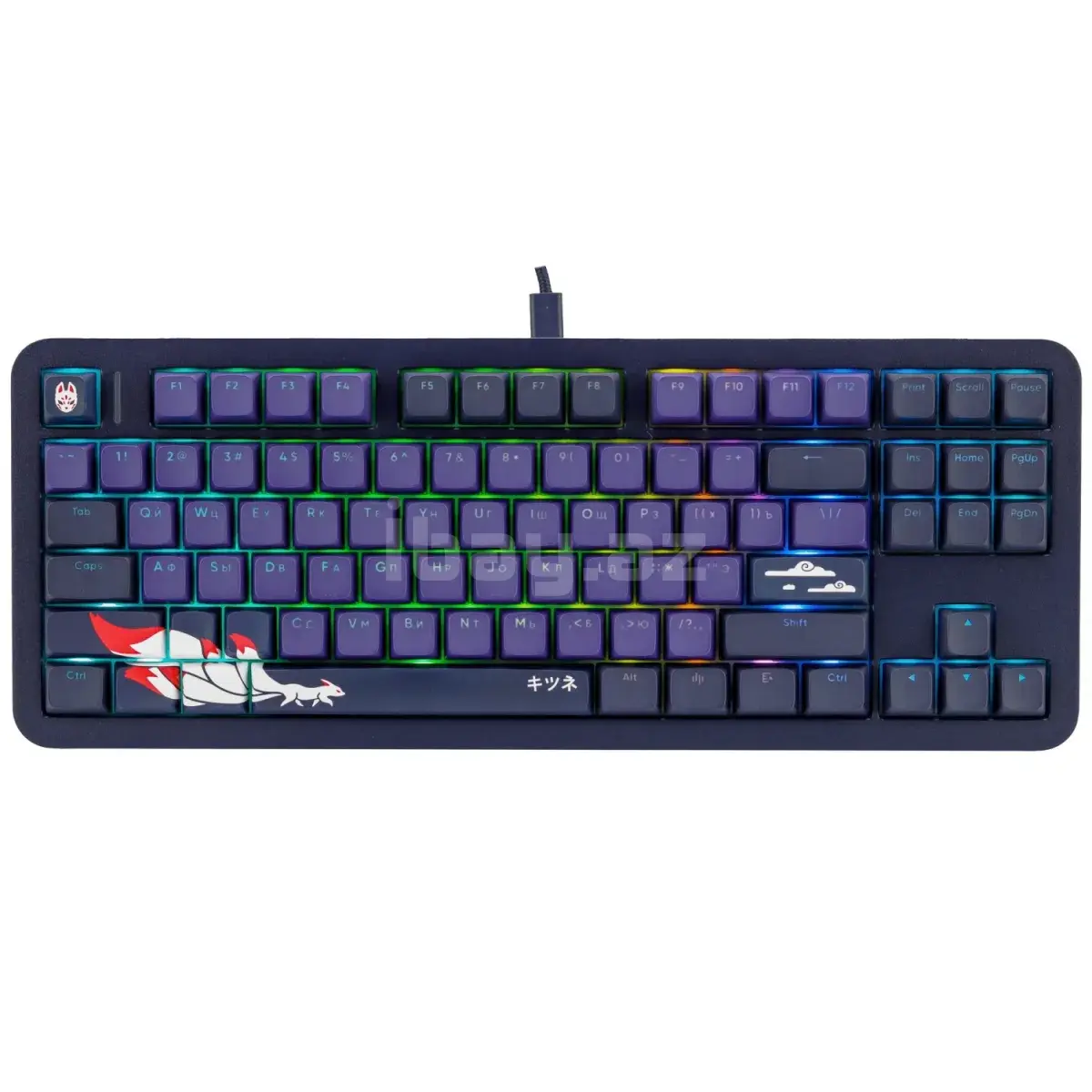 Red Square Alumix TKL Classic Kitsune RSQ-20051 Mexaniki Oyun Klaviaturası