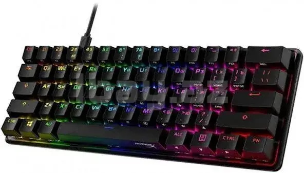 HyperX Alloy Origins 60 HKBO1S-RB-RU/G Mexaniki RGB Gaming Klaviatura 2