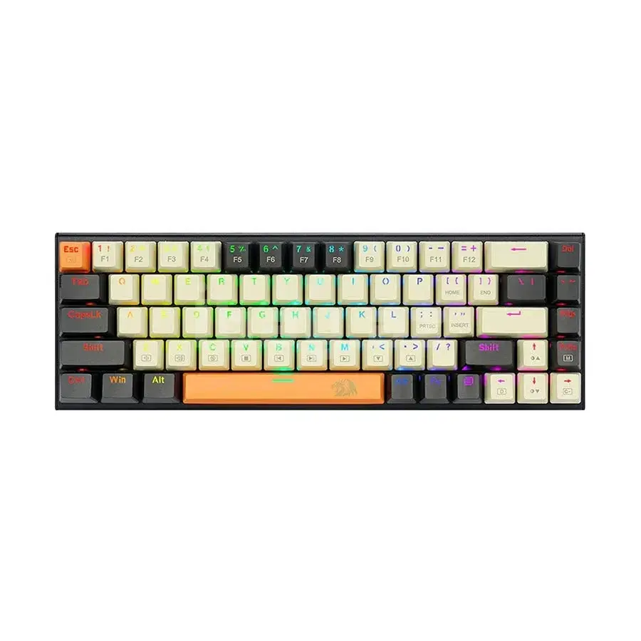Klaviatura "REDRAGON:K530YL&WT&GYRGBPRO Draconic Elite, 61%"