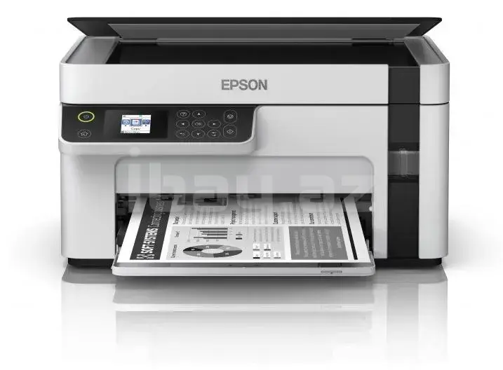 Epson EcoTank M2110 C11CJ19401 A4 Monoxrom Inkjet MFP Printer