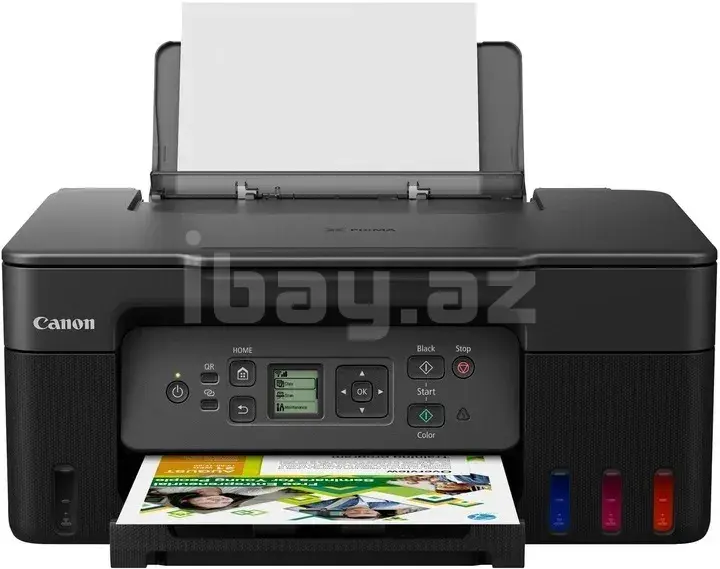 Canon PIXMA G3470 Black 5 A4 Rəngli MegaTank Inkjet MFP Printer