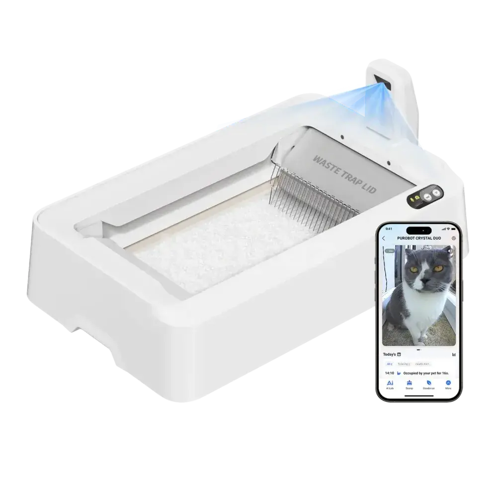 Petkit Purobot Crystal Duo With Camera (P9905) Автоматический Туалет для Кошек