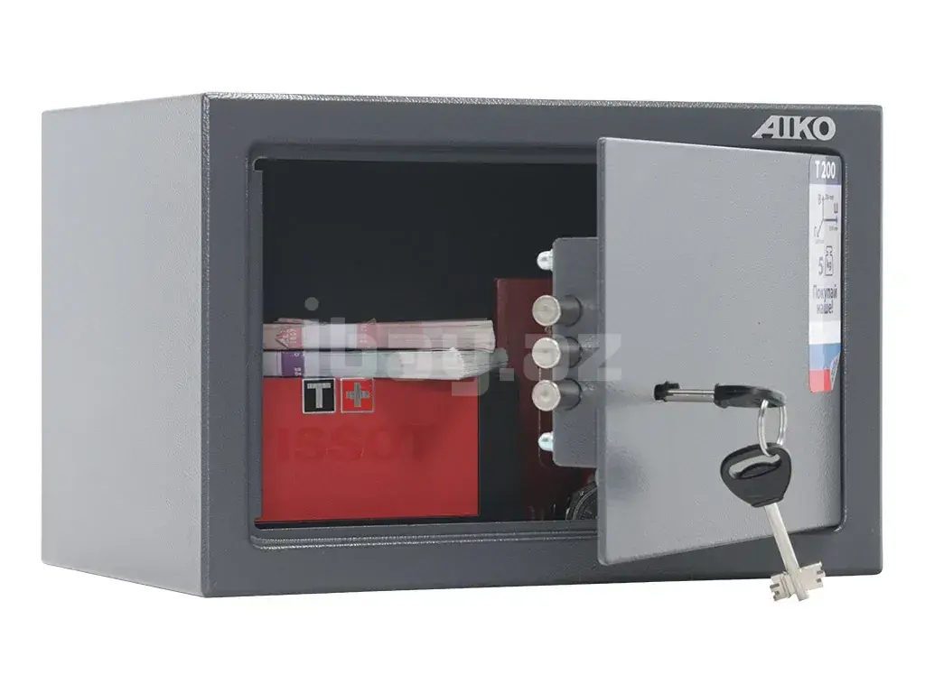AIKO T-200 KL Мебельный сейф с ключевым замком
