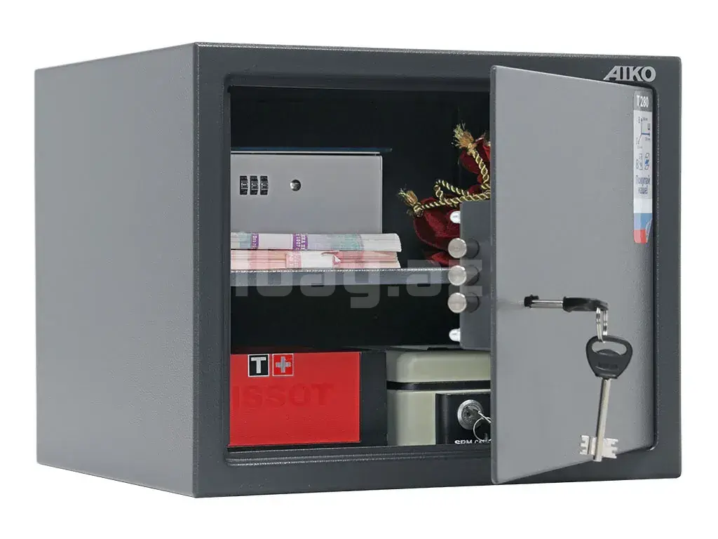 AIKO T-280 KL Мебельный сейф с ключевым замком