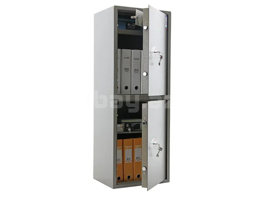 AIKO TM-120T/2 Двухсекционный офисный сейф с двумя ключевыми замками