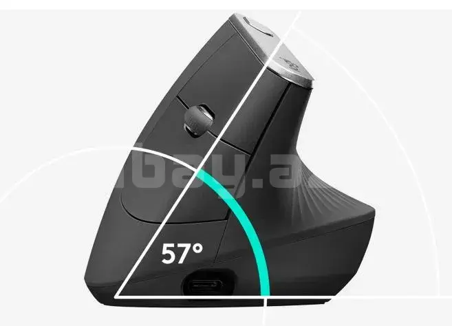 Logitech MX Vertical Advanced Erqonomik Simsiz Siçan 3