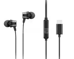 Проводные внутриканальные наушники Lenovo USB-C (4XD1J77351)