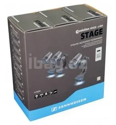 Sennheiser E 604 3-Pack Набор динамических микрофонов 3