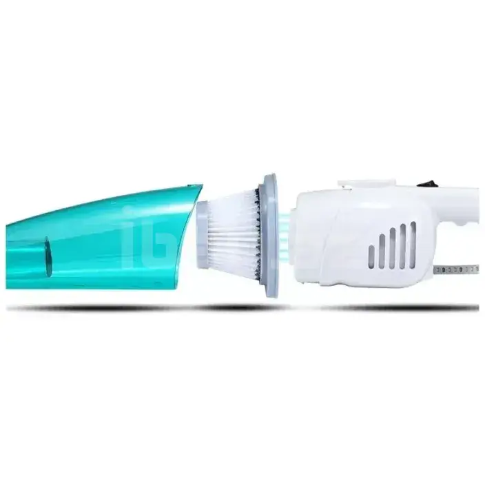Deerma DX118C Vertikal Tozsoran – 600W, 1.2L, Simli, Ağ/Mavi 3