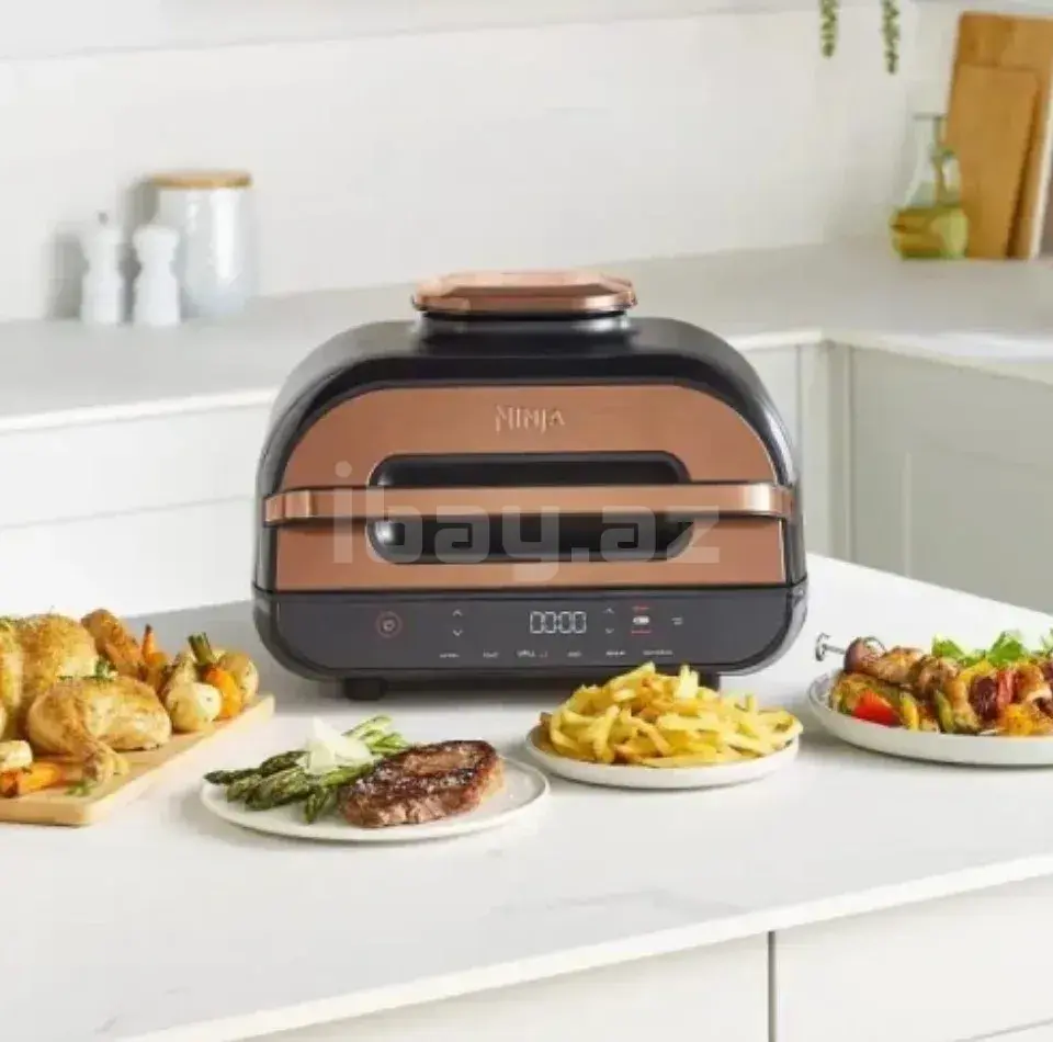 Ninja Foodi Max AG551EUCP Air Fryer Qril 2460W Gold Seriya 2