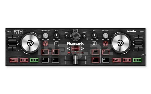 Numark DJ 2 GO 2 TOUCH Ультракомпактный 2 Deck DJ Контроллер