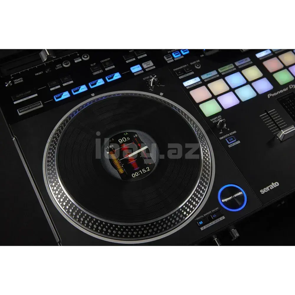Pioneer DJ DDJ-REV7 2 Deck DJ Контроллер с Моторизированными Jog Wheel и LCD Экраном 4