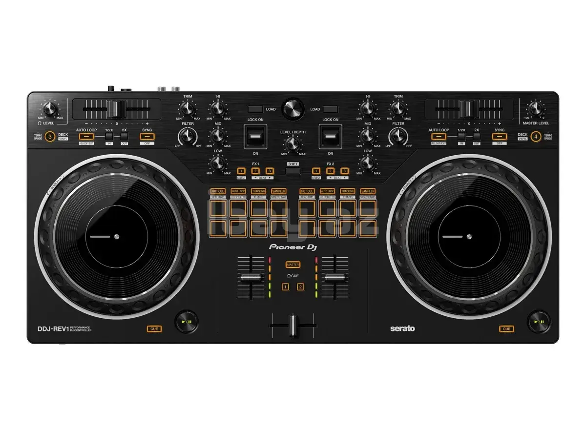 Pioneer DJ DDJ-REV1 2 Deck DJ Контроллер с Serato DJ Lite и Боевым Стилем