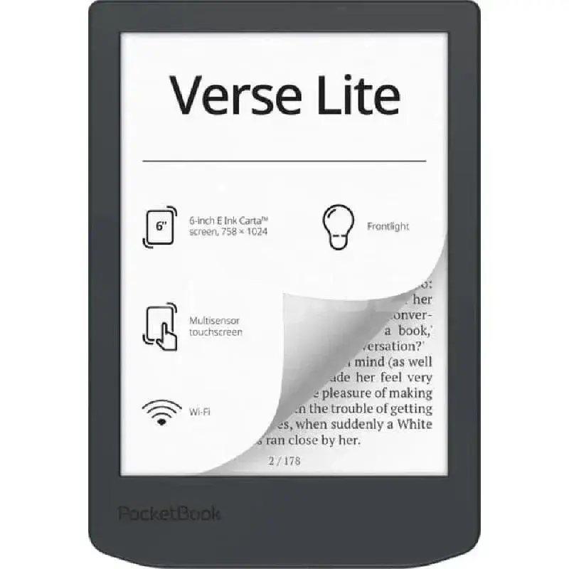 PocketBook Verse Lite 619 Midnight Grey – Электронная книга