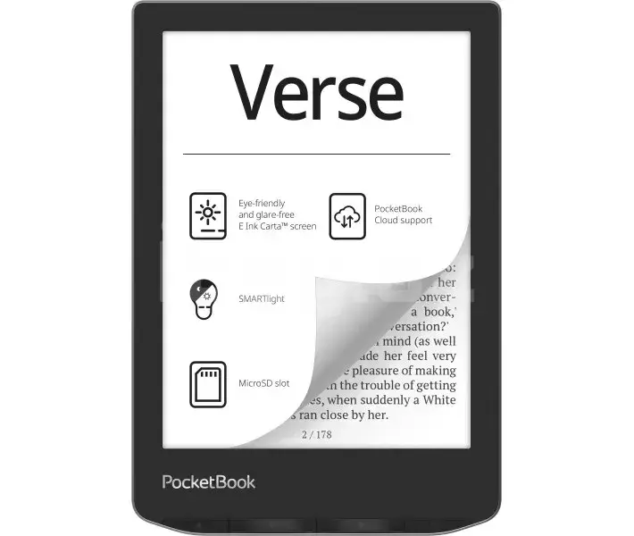 PocketBook 629 Verse Mist Grey – Электронная книга