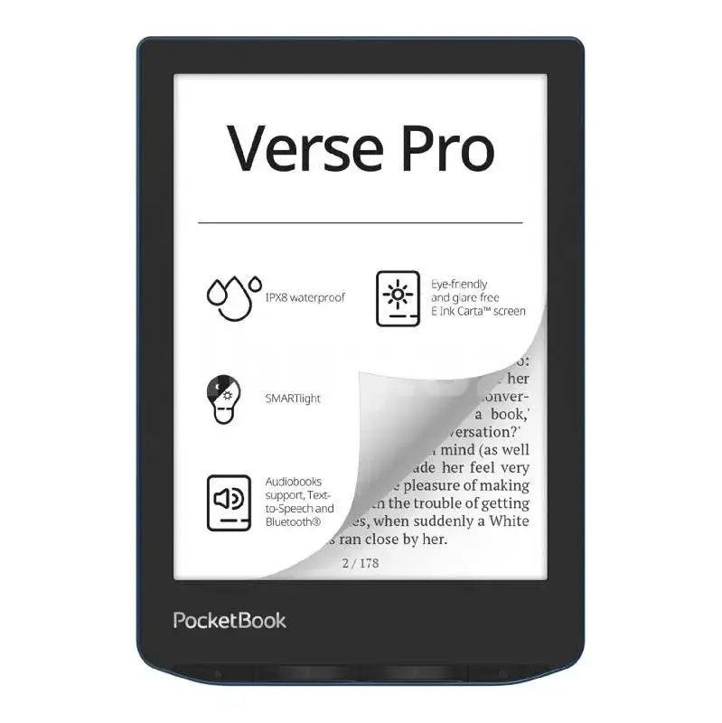 PocketBook 634 Verse Pro Azure E-Ink 16GB Elektron Kitab