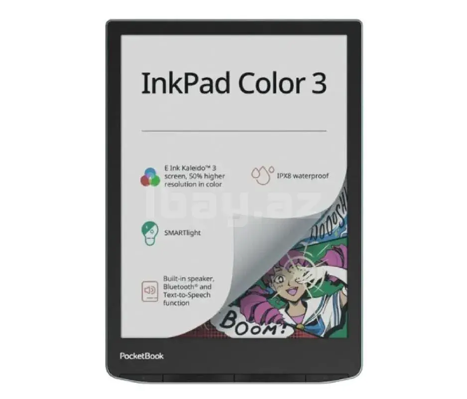 PocketBook PB743 InkPad Color 3 Stormy Sea – Elektron Kitab