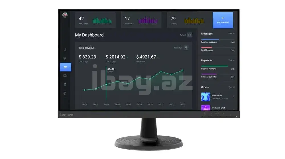 Lenovo C24-40 23.8" FHD VA 75Hz – Monitor
