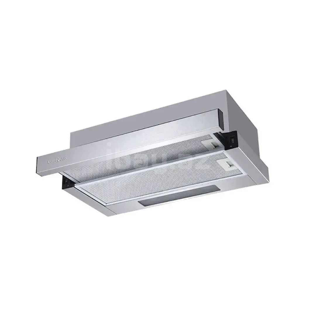 Eurolux EU-SH4007TS60 INOX Встраиваемая телескопическая вытяжка 60 см