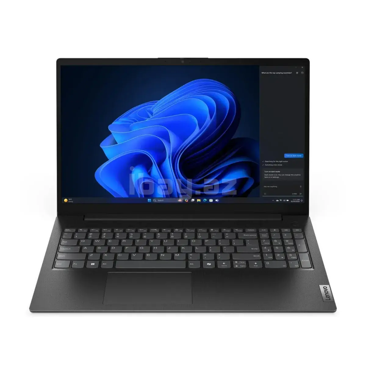 Noutbuk Lenovo 15.6 FHD Notebook Intel Core i5 16GB RAM 512GB SSD FreeDOS Black 1