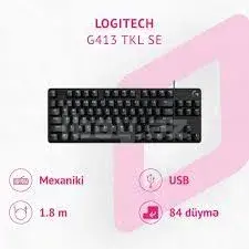 Logitech G413 TKL SE Mexaniki Oyun Klaviaturası 3