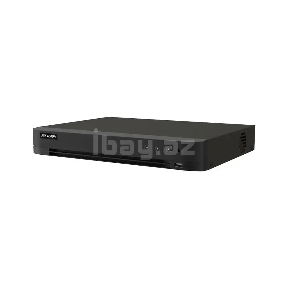 Videoqeydiyyatçı Hikvision iDS 7216HQHI M1 XT 16 Kanal 3K 5MP 1U AcuSense DVR