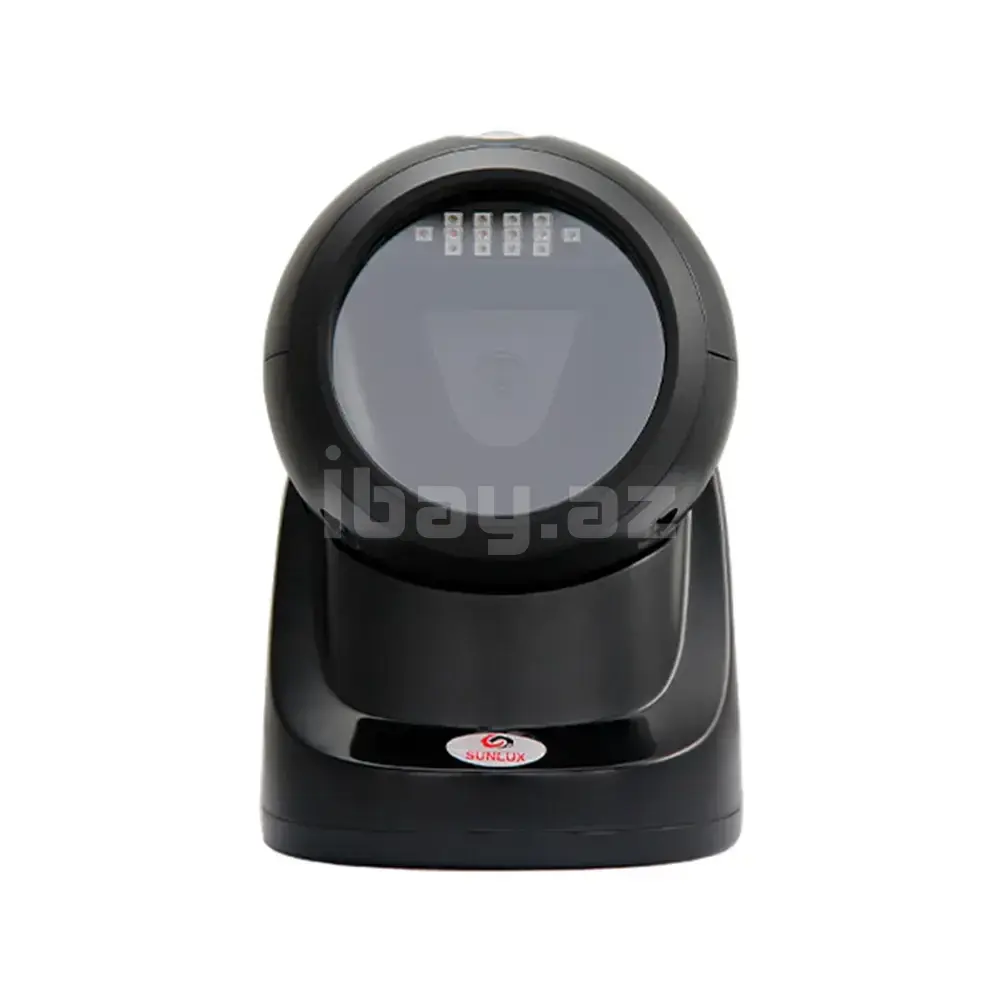 SUNLUX XL-2302 – Стационарный 2D Desktop Сканер Штрих-кодов (USB)