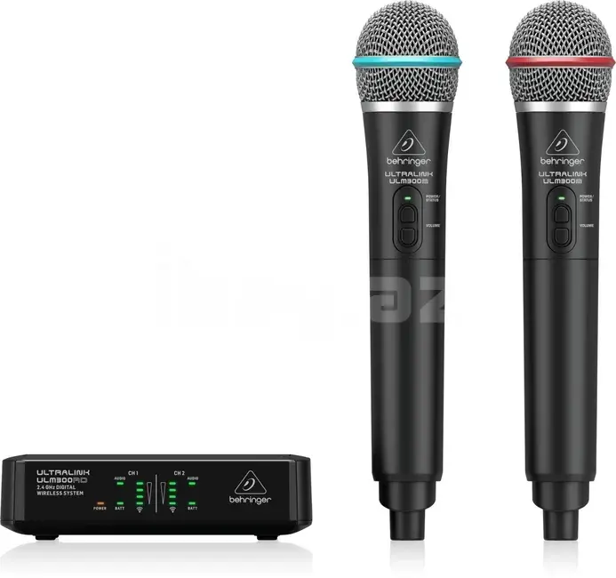 Behringer ULM302MIC Simsiz İki Mikrofon Sistemi – Dual UHF Professional Set