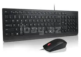 Lenovo Essential Wired Combo Keyboard and Mouse 4X31R64429 1600 DPI Black 2