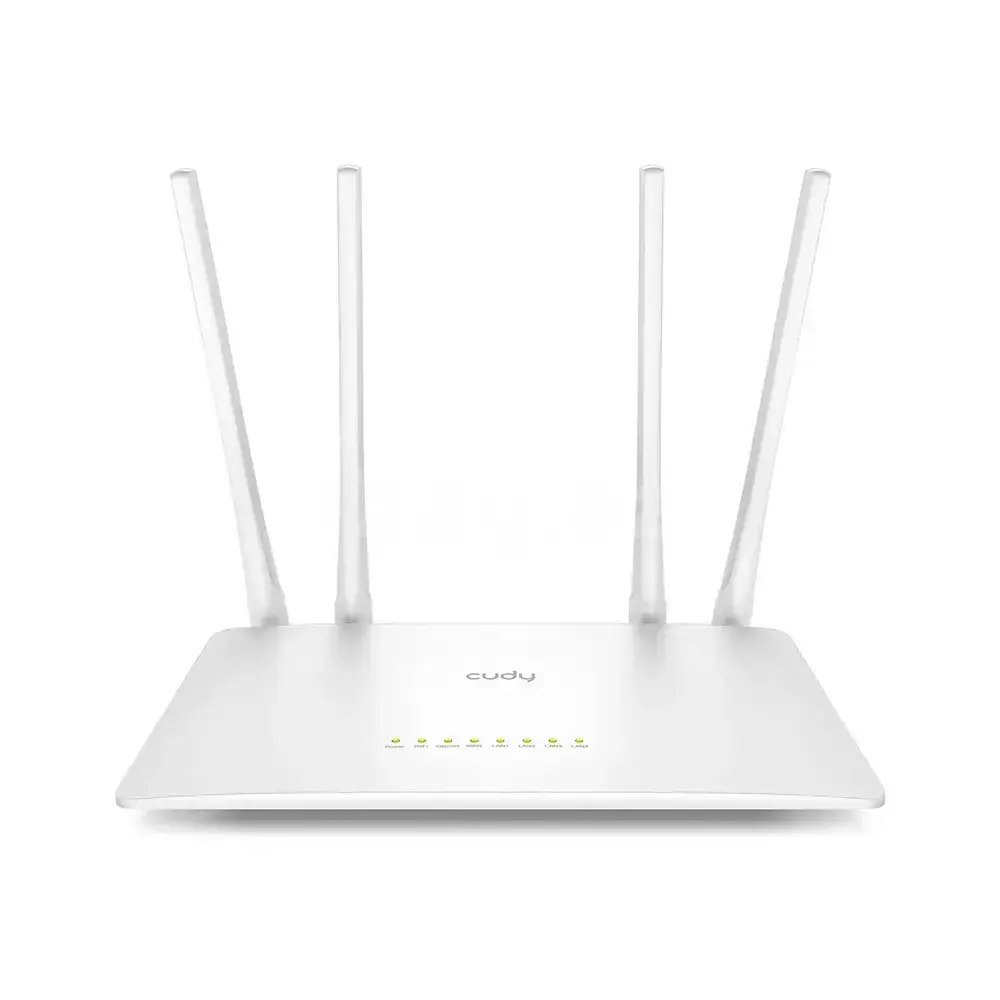 CUDY WR1200 AC1200 Dual Band Wi-Fi 5 Router – 867+300 Mbps, Fast Ethernet