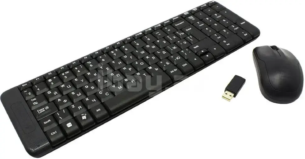 Logitech MK220 Беспроводной комплект клавиатура и мышь