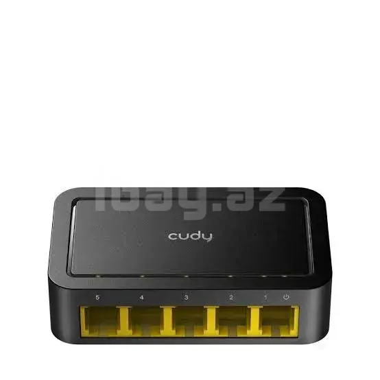 Cudy FS105D 5 Port 10/100 Mbps Fast Ethernet Unmanaged Desktop Switch 2