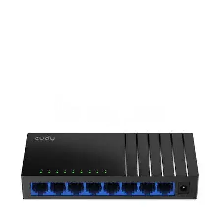 Cudy GS108D 8-Port Gigabit Ethernet Настольный коммутатор 10/100/1000 Мбит/с 3