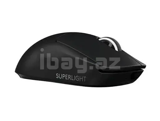 Logitech G PRO X SUPERLIGHT Qara Simsiz Gaming Mouse 3