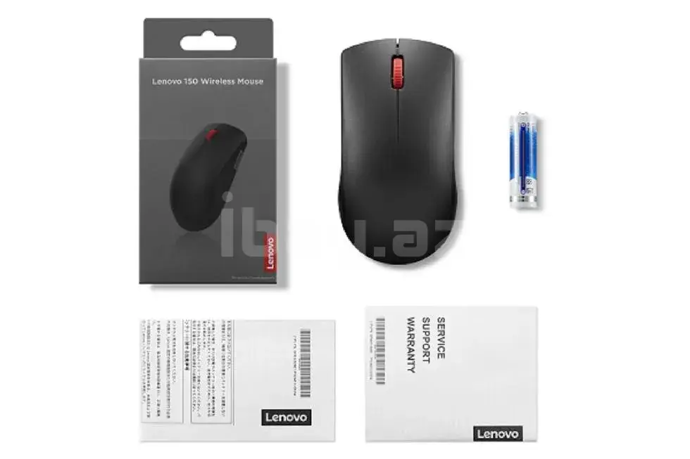 Lenovo 150 Wireless Compact Mouse GY51L52638 1000 DPI Беспроводная оптическая мышь