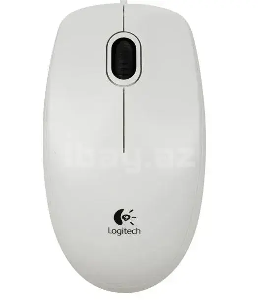 Logitech B100 White 910-003360 USB Naqilli Optik Ofis Siçanı