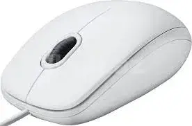 LOGITECH Corded Mouse B100 – Проводная USB Мышь (White) 2