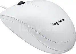 LOGITECH Corded Mouse B100 – Проводная USB Мышь (White) 3