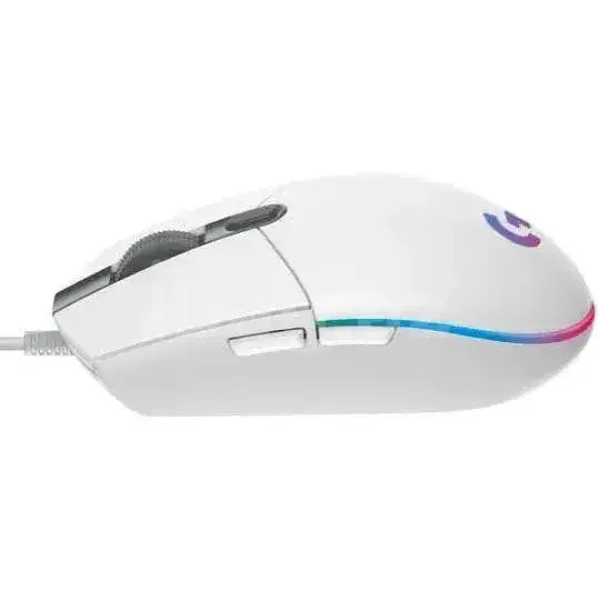 Logitech G102 LIGHTSYNC 910-005824 White Gaming Mouse 3