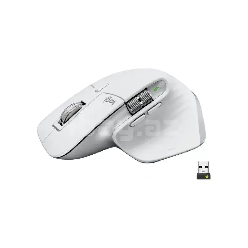 Logitech MX Master 3S Pale Grey 8000 DPI Bluetooth & Logi Bolt Simsiz Mouse